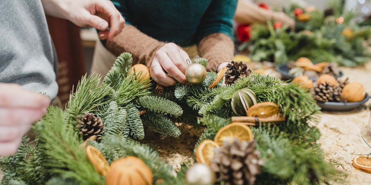 13 of the best Christmas wreath workshops across the UK